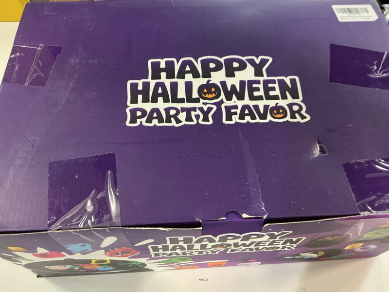 Condition photo showing New/Like New for 576PCS Halloween Party Favors Bulk - Prefilled Mini Plastic Witch Cauldrons with Spooky Goodies | Halloween Treats for Kids, Trick-or-Treat Gifts, Classroom Prizes