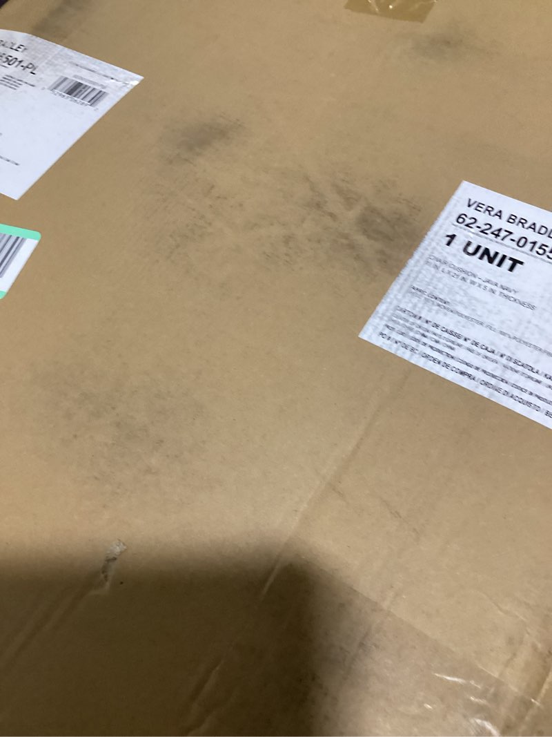 Condition photo showing Good Condition for Classic Accessories for Vera Bradley Outdoor Chair Cushion, 21 x 19 x 22.5 x 5 Inch, Java Navy, Outdoor Chair Cushions, Patio Chair Cushions, Patio Cushions