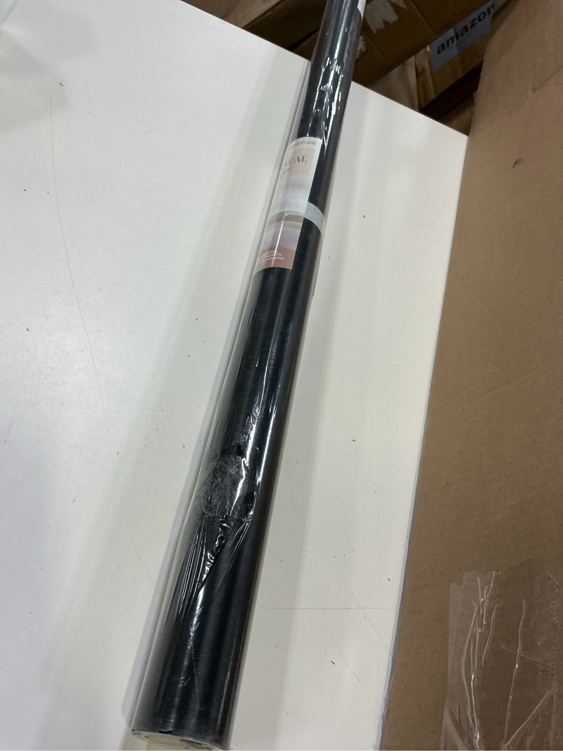 Condition photo showing Good Condition for cre8tive wide 36"x118" black stainless steel contact paper for kitchen wallpaper peel and stick black contact paper waterproof adhesive brushed metallic wallpaper for appliances backsplash furniture 36" x 118" black