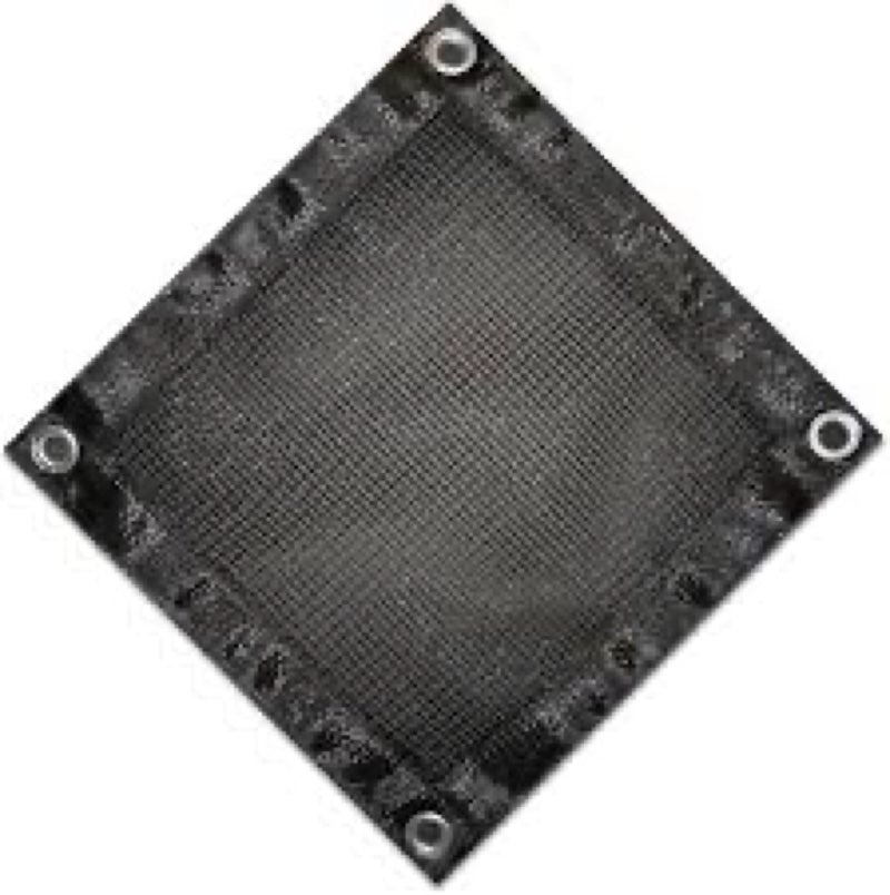 defender 16' x 32' in-ground leaf net in black