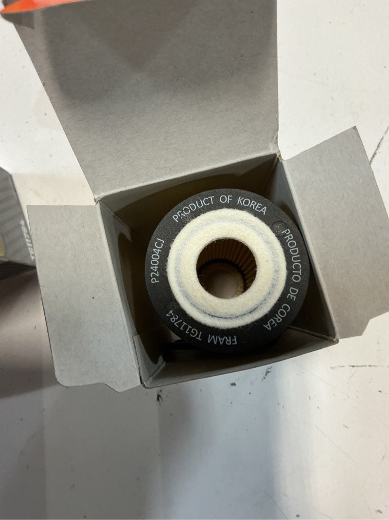 Condition photo showing Good Condition for fram tough guard oil filter, tg11784, 15k mile filter for audi and volkswagen vehicles