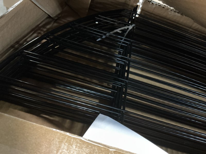 Condition photo showing Good Condition for 12 pack no dig decorative garden fence panels, 24in(h) x 24ft(l), dog fence outdoor for yard, rustproof metal animal barrier for rabbits & flowers, temporary fencing for patio, rv 12 pack - 24in(h) x 24ft(l)