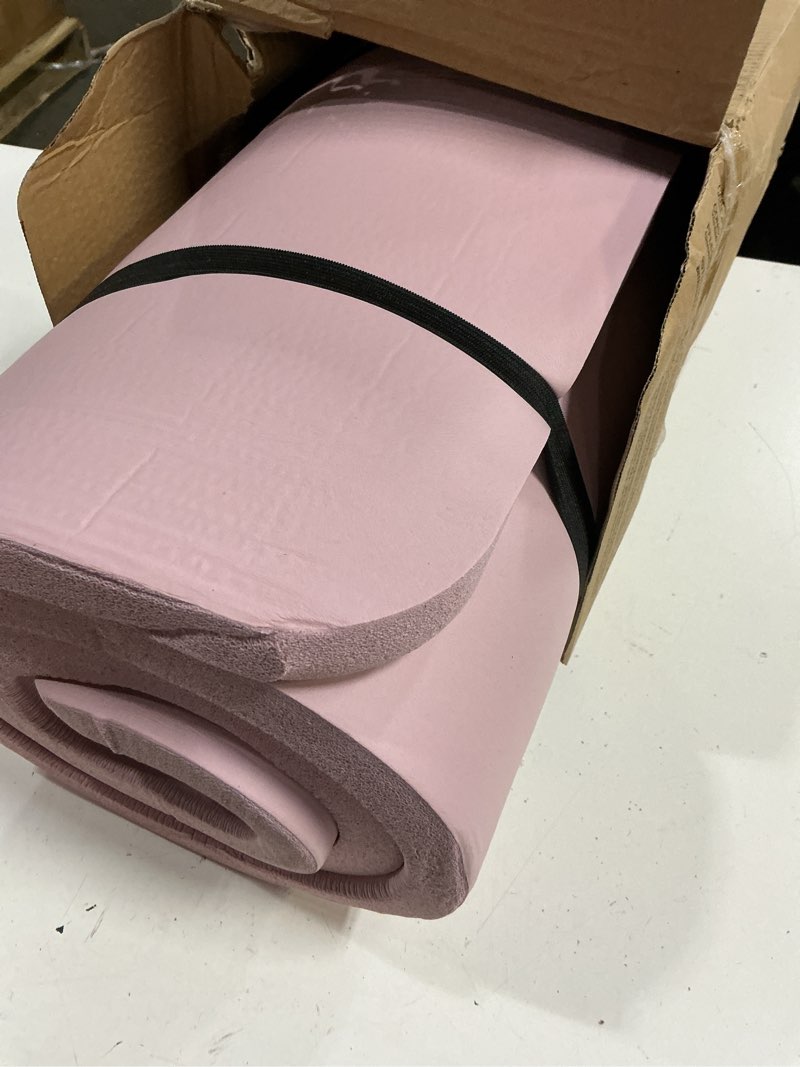 Condition photo showing Good Condition for amazon basics extra thick exercise yoga mat with carrying strap