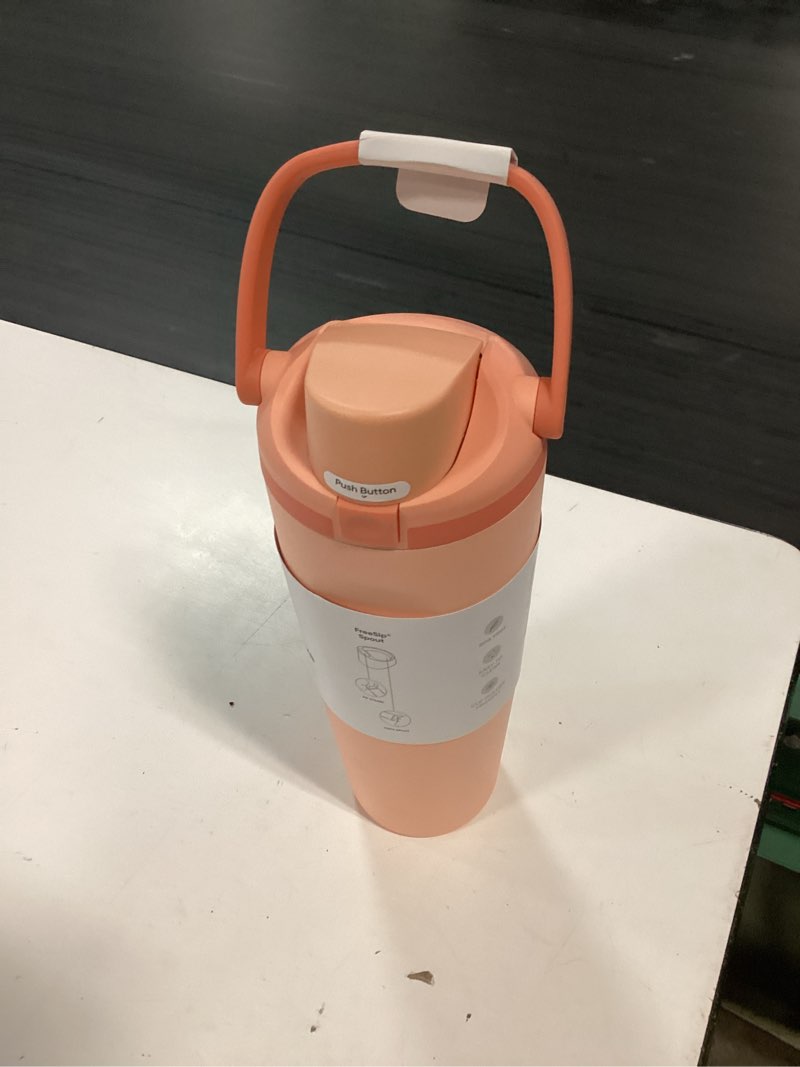 Condition photo showing New/Like New for owala 30oz freesip® sway stainless steel water bottle - peach of mind