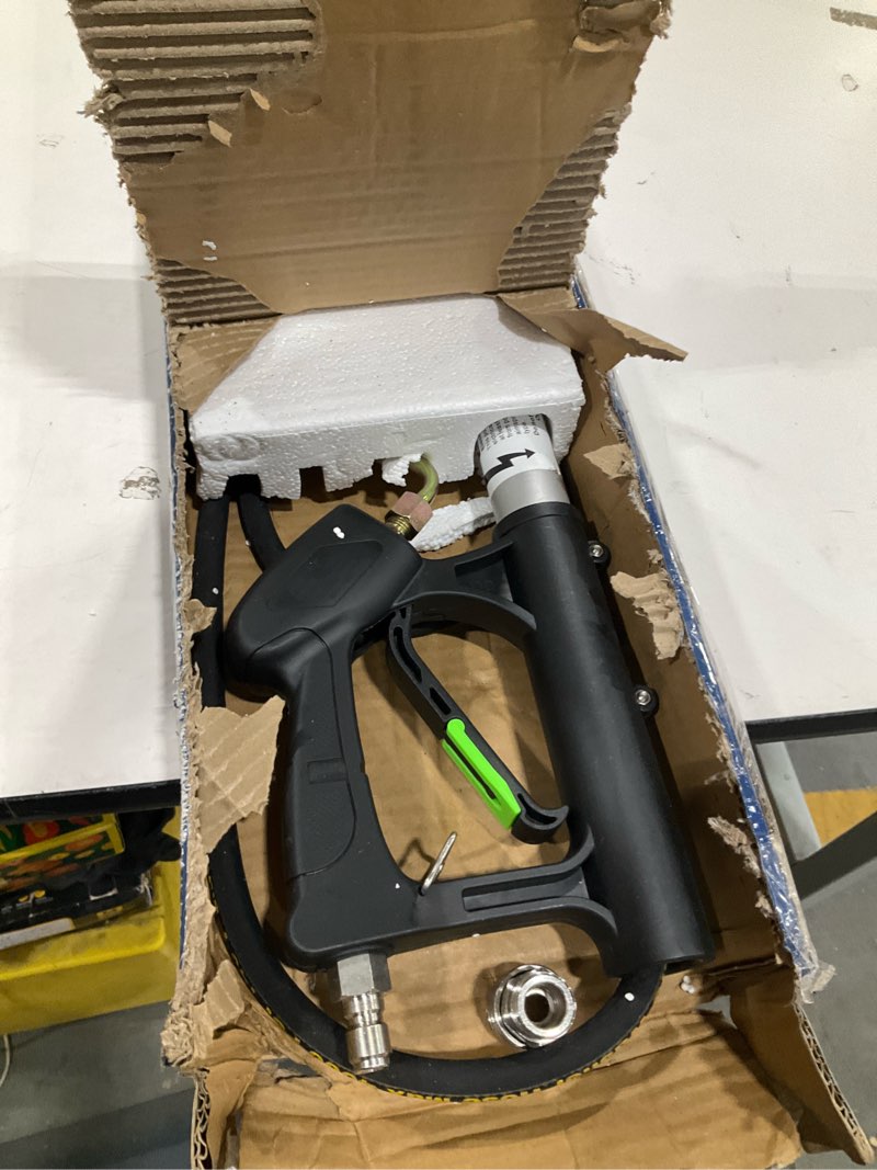 Condition photo showing Good Condition for tor 24 ft telescoping pressure washer wand with pressure washer extension wand,gutter cleaner attachment, pressure washer telescoping wand with 5 spray nozzle tips, 2 hose inlet adapters, brush head