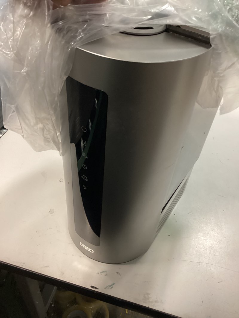 Condition photo showing Good Condition for DREO 6L Humidifiers for Bedroom, Smart Warm & Cool Mist for Large Room, 60Hr Quiet Runtime for Baby, Plant, Humidity Sensor, Indicator Light, 12H Timer, Google/Alexa, HM713S Silver