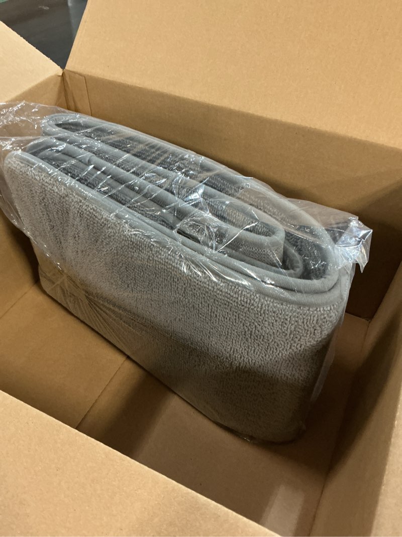 Condition photo showing Good Condition for OLANLY Thick Memory Foam Bath Mat Rug 70x24, Extra Soft Absorbent Bathroom Rug, Quick Dry Bath Mats, Non-Slip, Machine Washable Carpet for Bathroom, Tub and Shower, Home Decor Accessories, Grey 70" x 24" Grey
