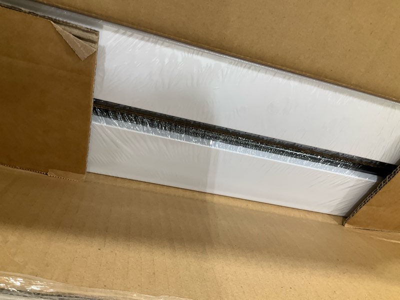 Condition photo showing New/Like New for 2pack expandable pull out cabinet organizer 21"deep with raising pad for framed cabinets, upgrade 3 slide rails slide out drawers, roll out shelves adhesive,adjustable width 12.05"-20.4"white