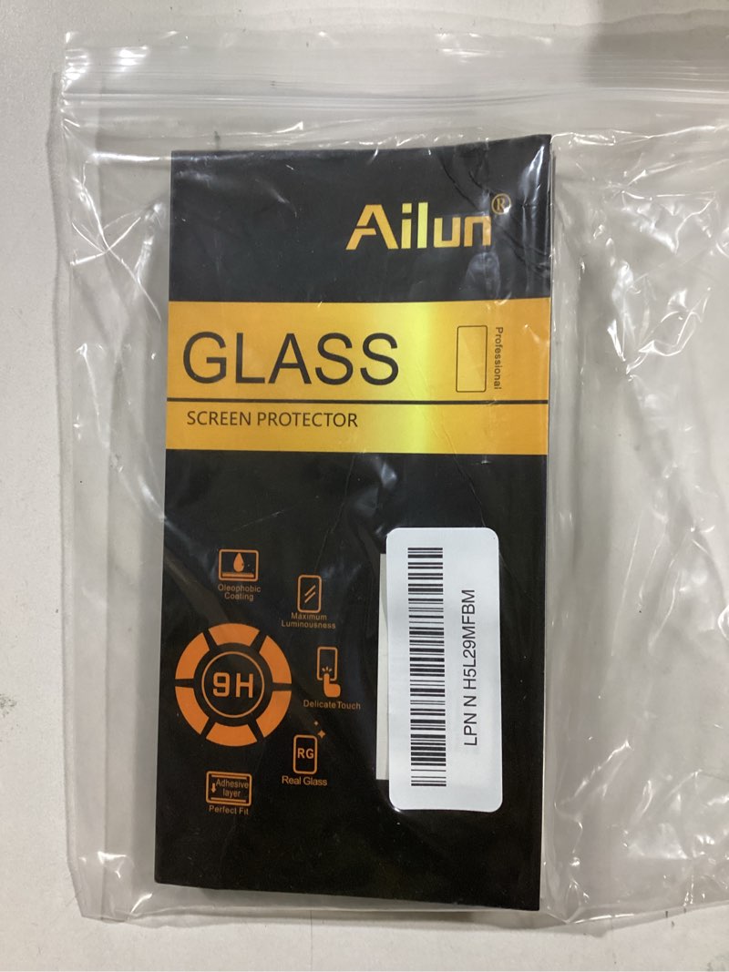 Ailun Glass Screen Protector for Galaxy S25 Ultra [6.9 Inch] 3Pack + 3Pack Camera Lens Tempered Glas
