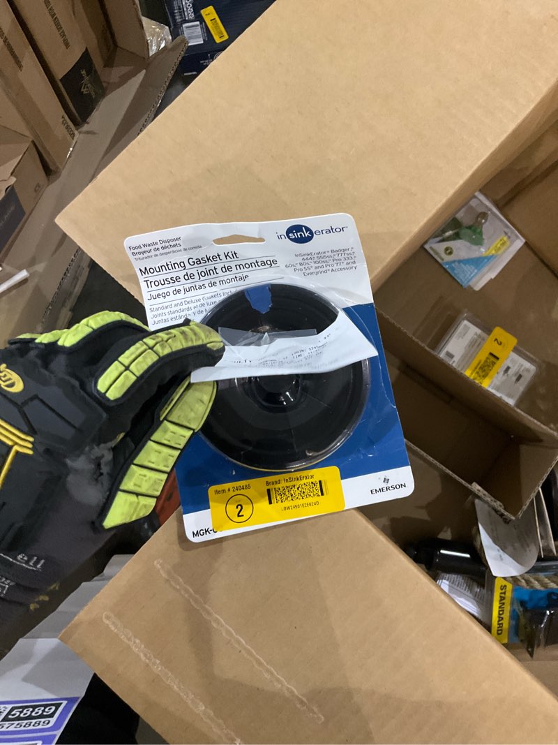 InSinkErator 3.88-in Black Rubber Garbage Disposal Gasket Item #240485 | Model