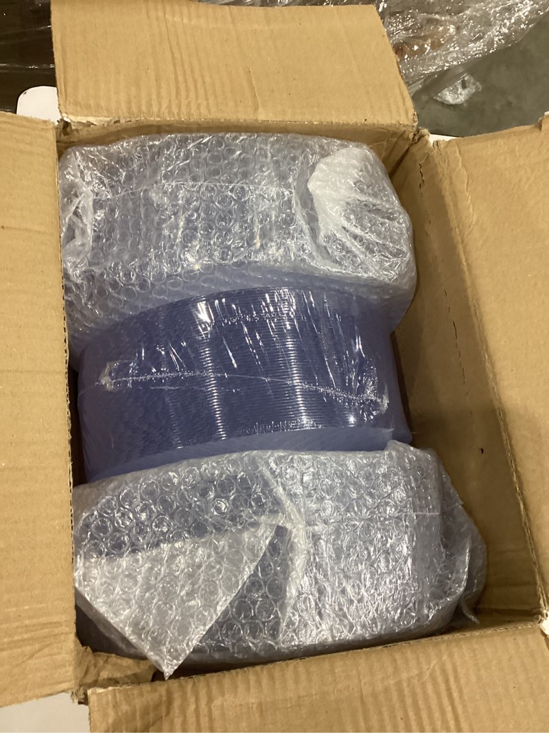 Condition photo showing Good Condition for prestee clear plastic plates, 150ct of 9" disposable heavy duty hard plates for party, elegant cake dessert salad appetizer dinner plate for wedding, holiday, easter plates, christmas party supplies 9" (150ct)