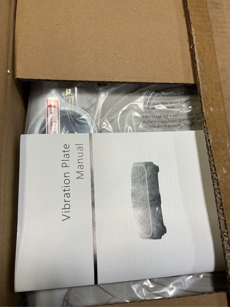 Condition photo showing Good Condition for Vibration Plate Exercise Machine Weight Loss, Full Body Workout Vibration Plate Lymphatic Drainage, 