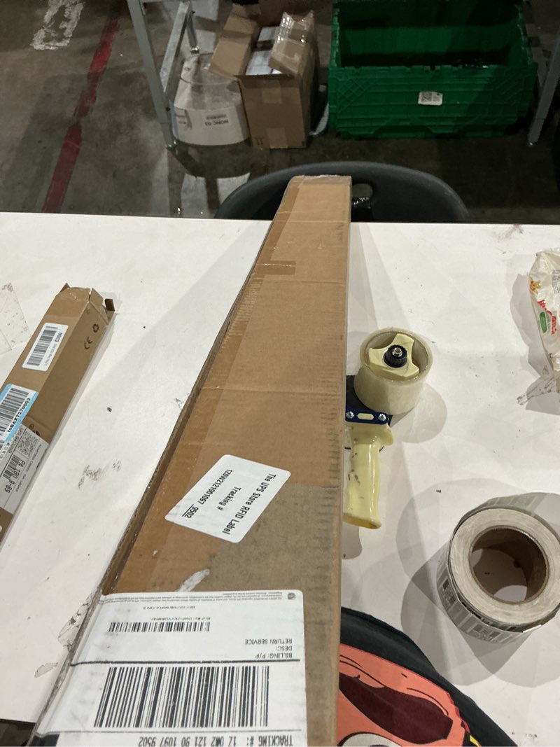 Condition photo showing New/Like New for lazblinds no tools no drill 1" vinyl mini blinds, cordless blinds for windows, light filtering horizontal window blinds & shades, 45" w x 48" h, white cordless-white 45" w x 48" h