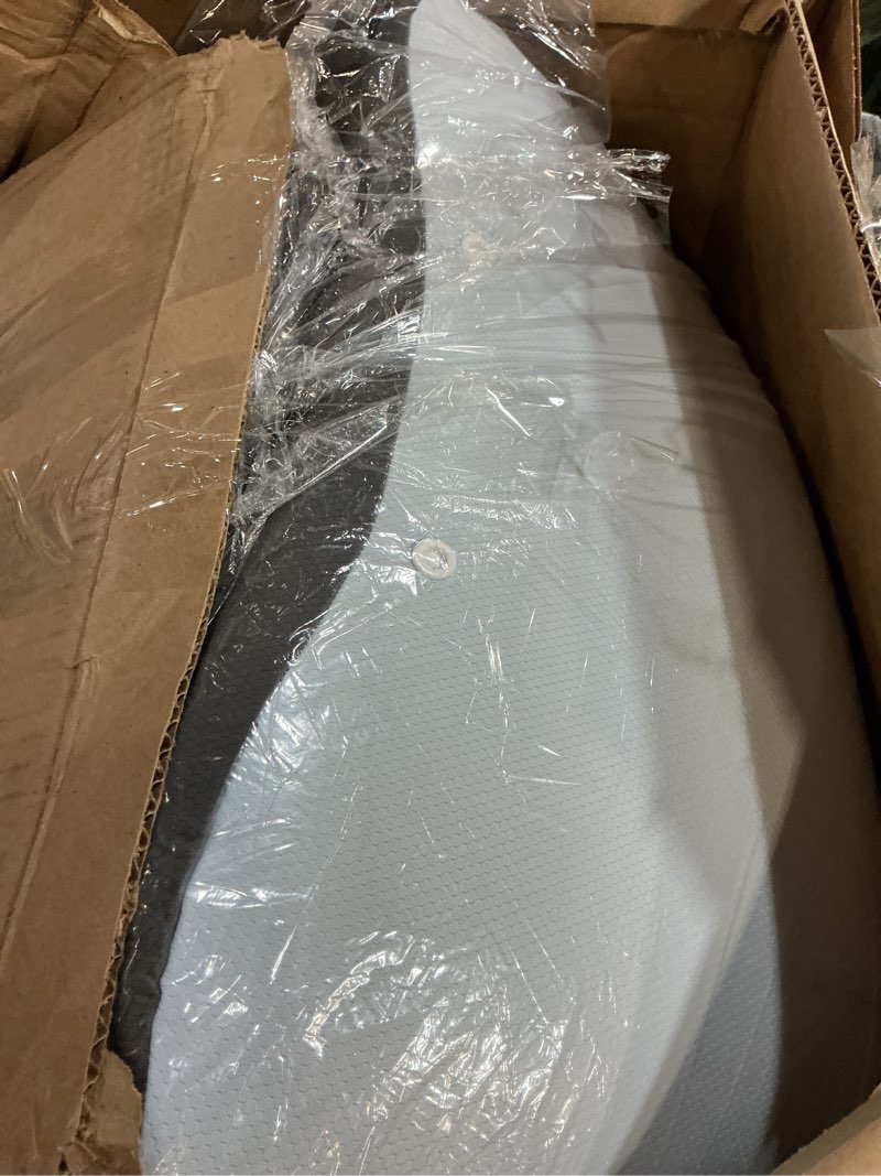 Condition photo showing Good Condition for reading pillow for sitting in bed,22" h back support pillow for sitting up,back rest & lumbar support pillows with arms, bed rest chair cushion,chaise lounges reclining,gaming,work,resting(grey&blue)