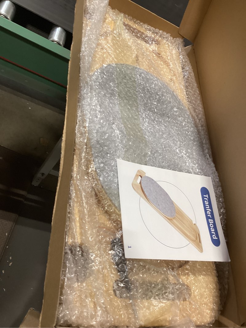 Condition photo showing New/Like New for similar producturby plus size extra wide and thick transfer board/slide board for transferring to wheelchair, bed or car. ideal for seniors, elderly or physical therapy patient. xl