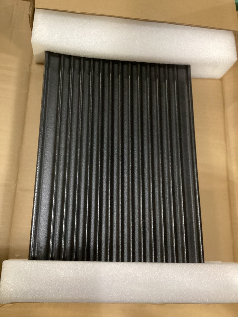 Condition photo showing Good Condition for wb31x24998 wb31x24738 stove griddle replacement parts for ge gas stove griddle plate jxgrill1 reversible cast iron griddle pan gas cooktop jgs760spss jgbs66rek4ss ge appliance accessories 1 pack 19.5" x 9.5" x 1"