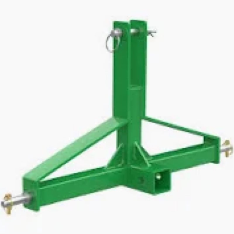 GAOMON 3 Point Trailer Hitch with 2" Receiver for Category 1, 3 Pt Tractor Quick Hitch Drawbar Adapt