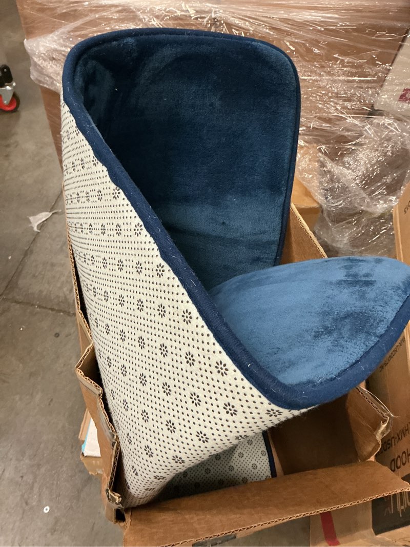 Condition photo showing As Is for (Similar)Baby Play Mat for Floor Tummy Time Nursery Rug Muscle Area Rug Playroom Rug Tatami 50 * 50\" Memory Foam 1.3\" Thick Crawling Mat For Babies,Toddlers, Infants, Kids,Floor Mat(Blue) Sapphire Blue 50*50\"