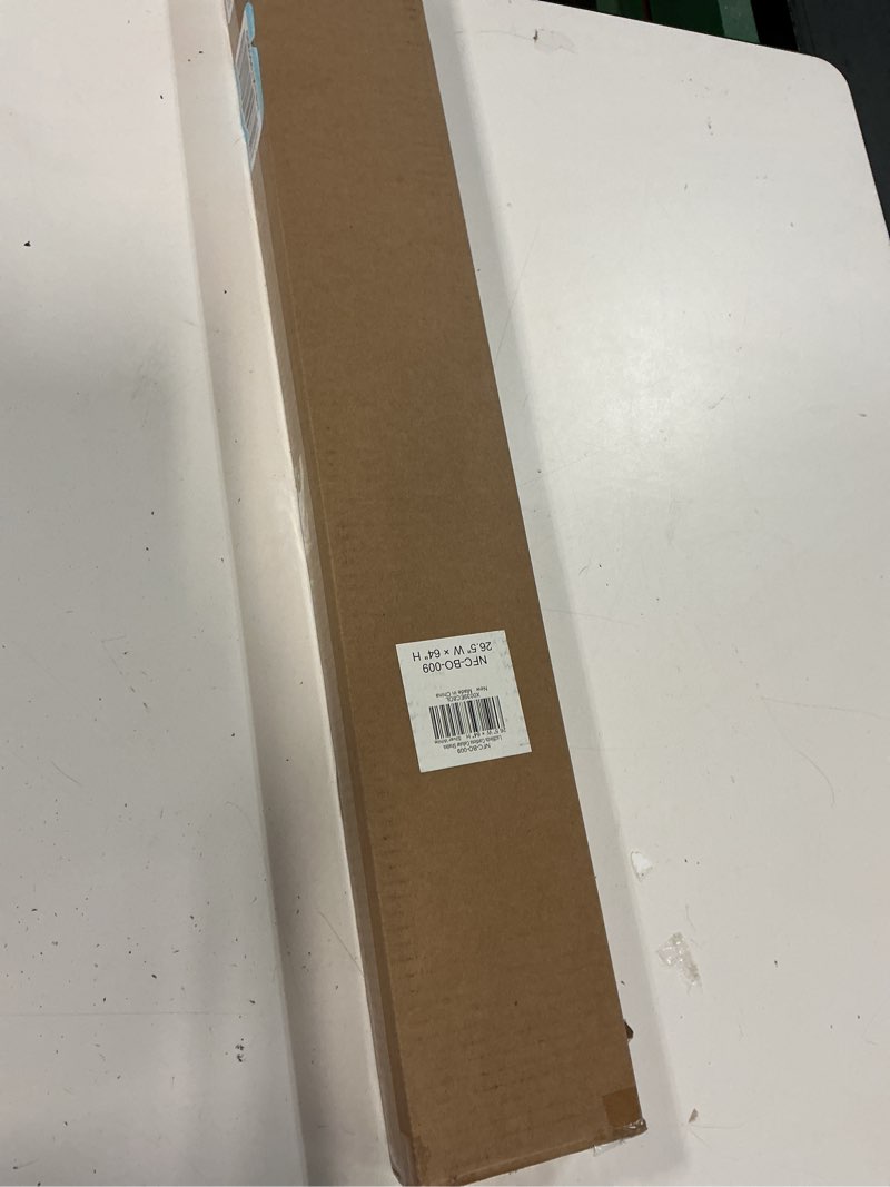 Condition photo showing New/Like New for lazblinds cordless cellular shades, no tools no drill blackout honeycomb shades pleated blinds for windows, 26 1/2" w x 64" h, silver white blackout-silver white 26 1/2'' w × 64'' h