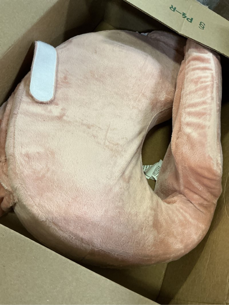 Condition photo showing Good Condition for my brest friend super deluxe nursing pillow - enhanced comfort & ergonomic breastfeeding pillow for ultimate support for mom & baby - adjustable and with handy side pocket, dusty rose dusty rose super deluxe
