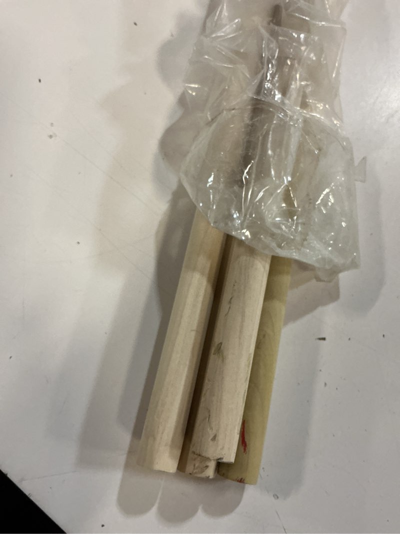 Condition photo showing Good Condition for dowel rods wood sticks wooden dowel rods 3/4 x 48 inch unfinished hardwood sticks for crafts and diyers 5 pieces by woodpeckers 3/4" x 48" pack of 5