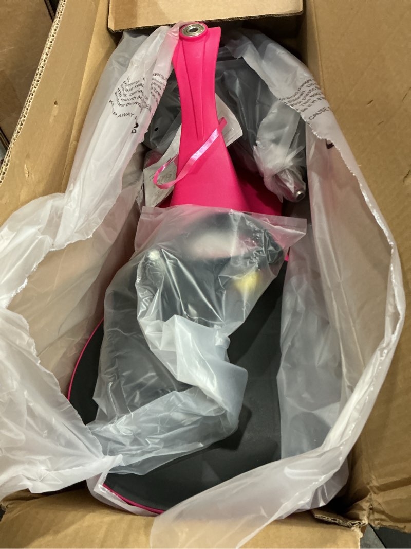 Condition photo showing Good Condition for wiggle car ride on toy - no batteries, gears or pedals - twist, swivel, go - outdoor ride ons for kids 3 years and up by lil' rider (hot pink)