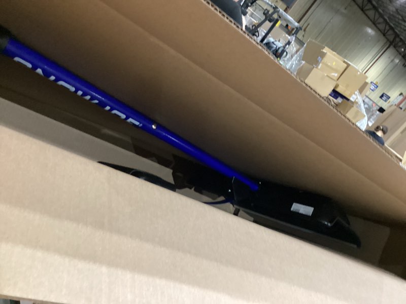 Condition photo showing Good Condition for Snow Joe SJ-SHLV20 Shovelution Snow Shovel with Spring-Assist Handle, Heavy-Duty Shovel for Fast Snow Removal, 20 Inches, Blue 20-Inch Original Blue