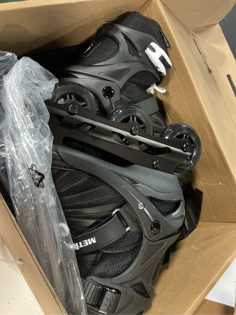 Condition photo showing Good Condition for metroller women inline skates men skates for adult female male adjustable inline skates for teens boys x-large - adult (9-12women/7-10.5men) white