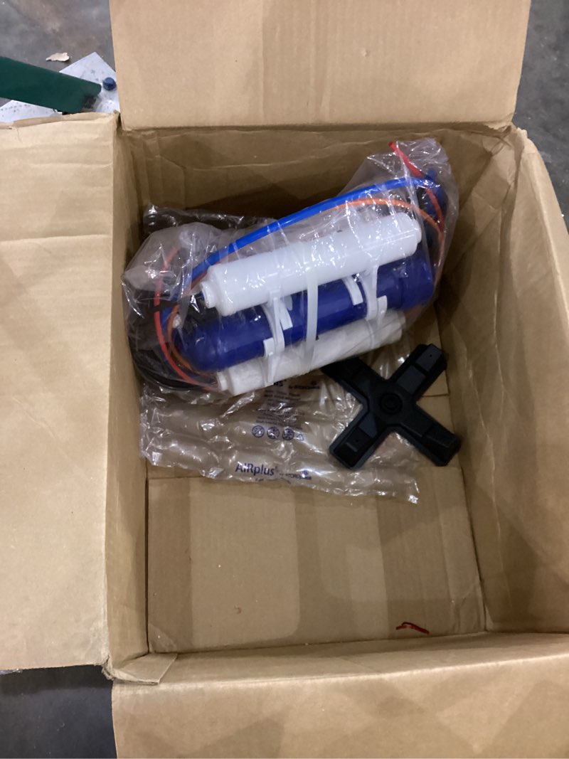 Condition photo showing As Is for Water storage tank