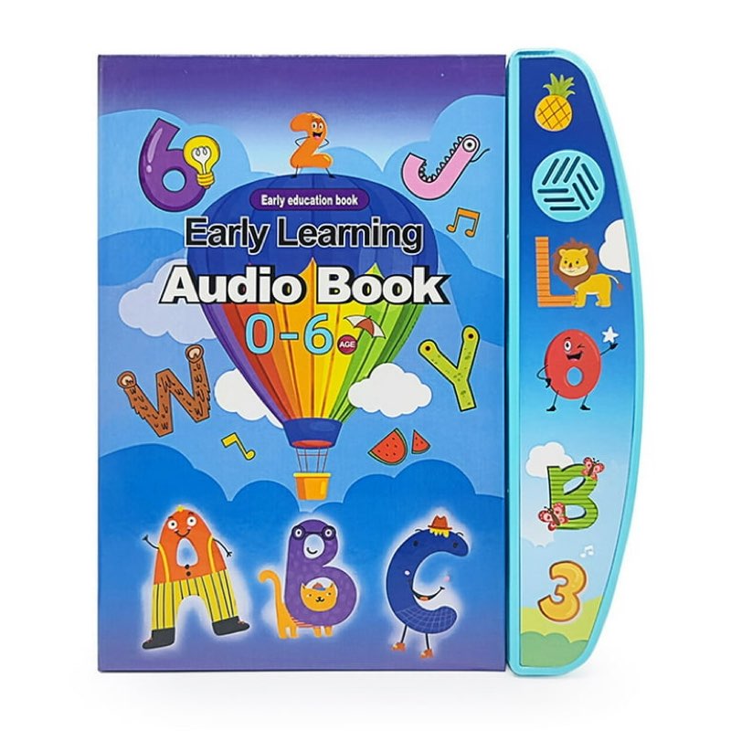 Taotanxi English Interactive Book For Children'S Early Education Talking Book Audio Book Ebook Requires 3 Aa Batteries