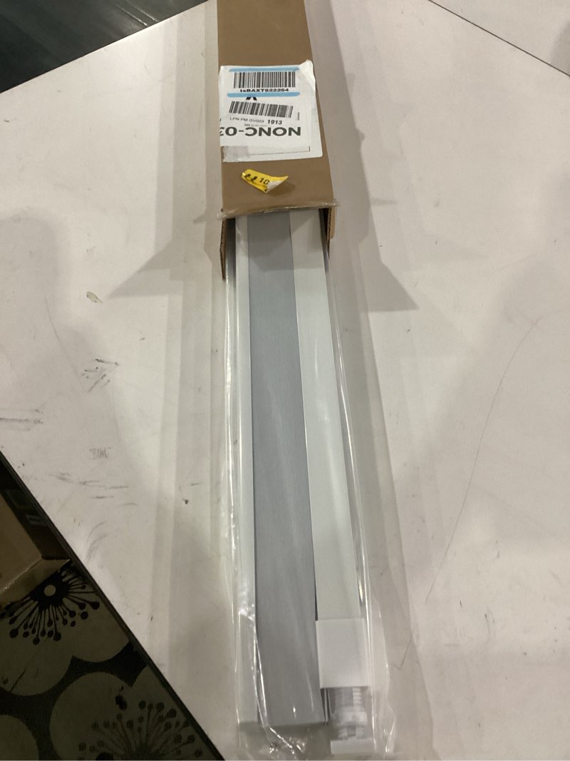Condition photo showing Good Condition for lazblinds cordless cellular shades, no tools no drill blackout honeycomb shades pleated blinds for windows, 22 1/2" w x 64" h, silver white blackout-silver white 22 1/2'' w x 64'' h