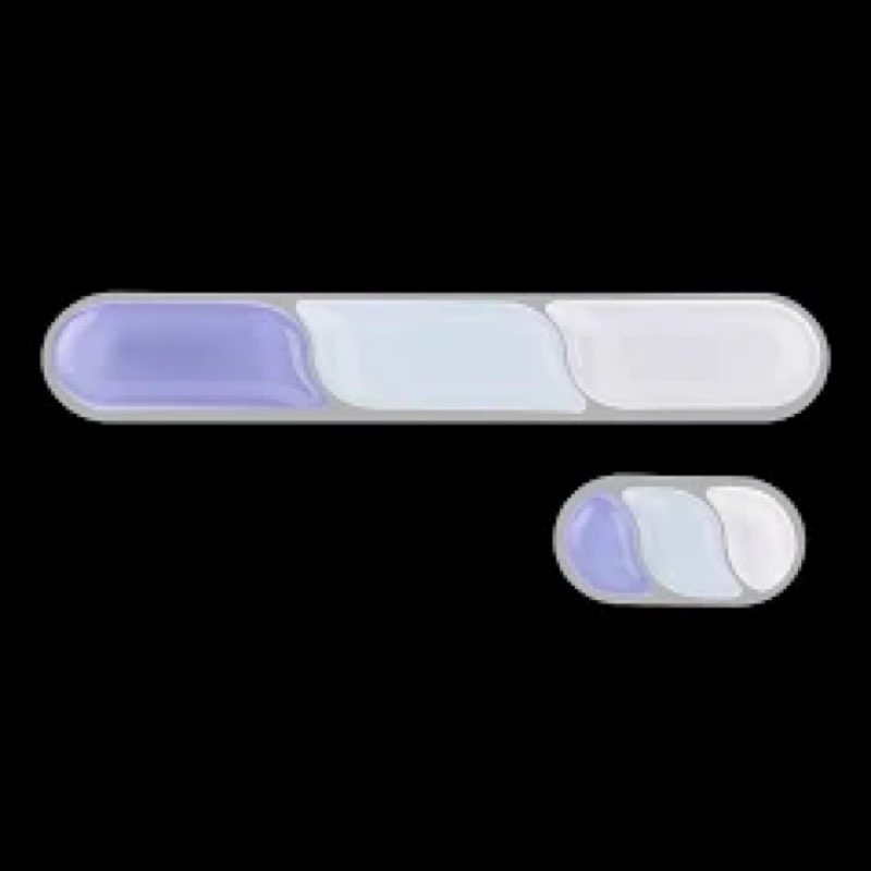 SIMILAR TO STOCK PHOTO EPOMAKER CloudGel Wrist Rest for Keyboard and Mouse, 2 Pieces Gel Wrist Support, Anti-Slip Rubber Bo