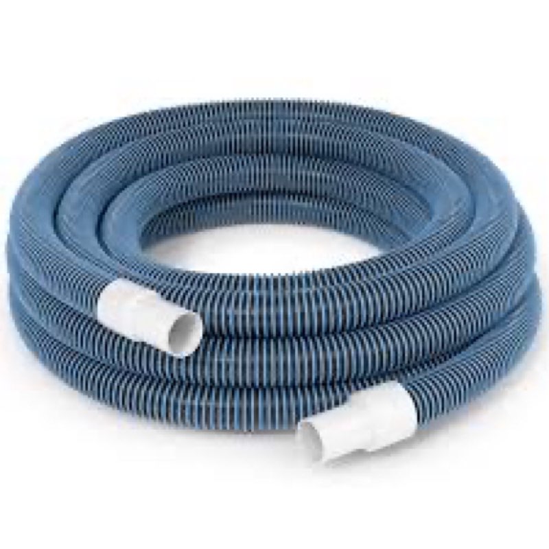 BEWAVE Pool Vacuum Hose, Above/In Ground Manual Heavy Duty Swimming Pool Hose with Swivel Cuff, 1-1/