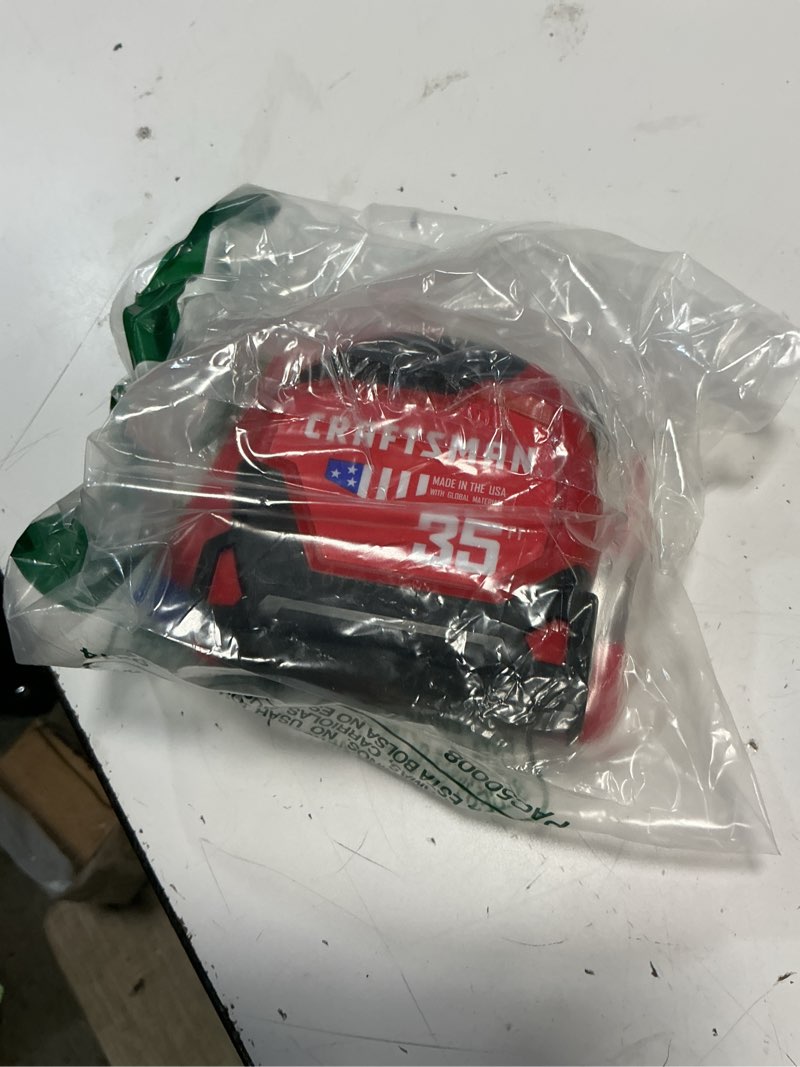 Condition photo showing Good Condition for craftsman tape measure, proreach, 35-foot (cmht37575s) (pack of 1)