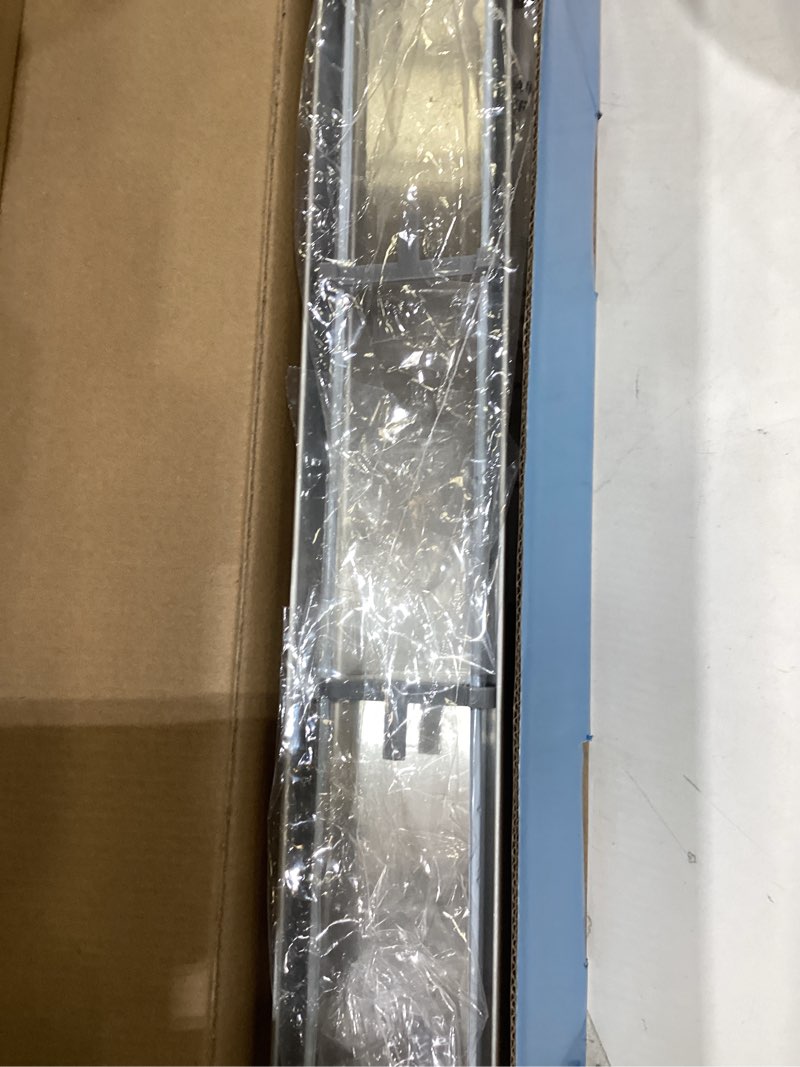 Condition photo showing New/Like New for SaniteModar Linear Shower Drain, Shower Drain 18 inch with Flat and Tile Insert 2 in 1 Panel, Brushed 304 Stainless Steel Linear Drain, with Hair Strainer and Leveling feet Tile Insert Grate 18 inch