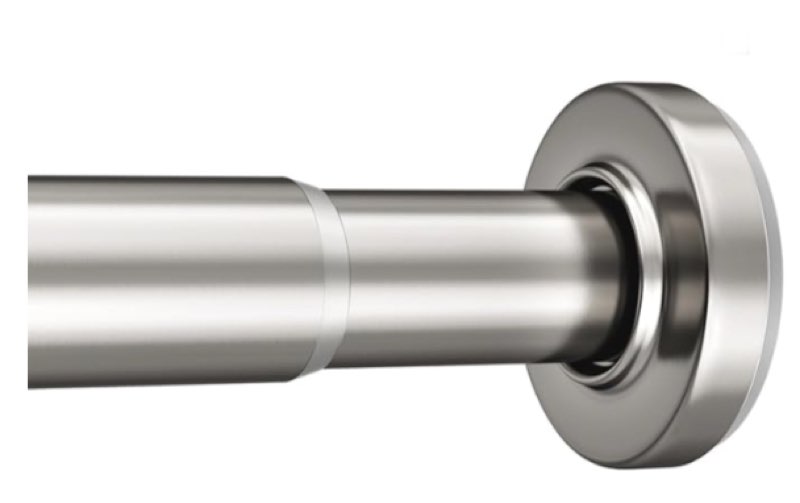 Assorted curtain rods, shower curtain rod, shower handles 