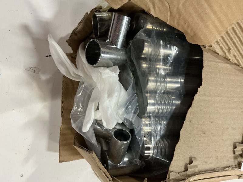 Condition photo showing Good Condition for Canopy Bed Frame Full Size Stainless Steel Canopy Poles for Bed, Canopy Bed Curtains Full Bed Canopies & Drapes for 4 Corner Metal Bed Wood Bed Bedroom Decor