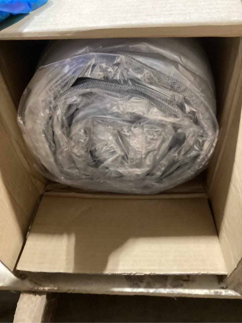 Condition photo showing New/Like New for novilla mattress full size 12 inch, gel-infused memory foam mattress full in a box with cool-touch nylon cover, pressure relief & body support with with certipur-us certified foam grey full 12 inch