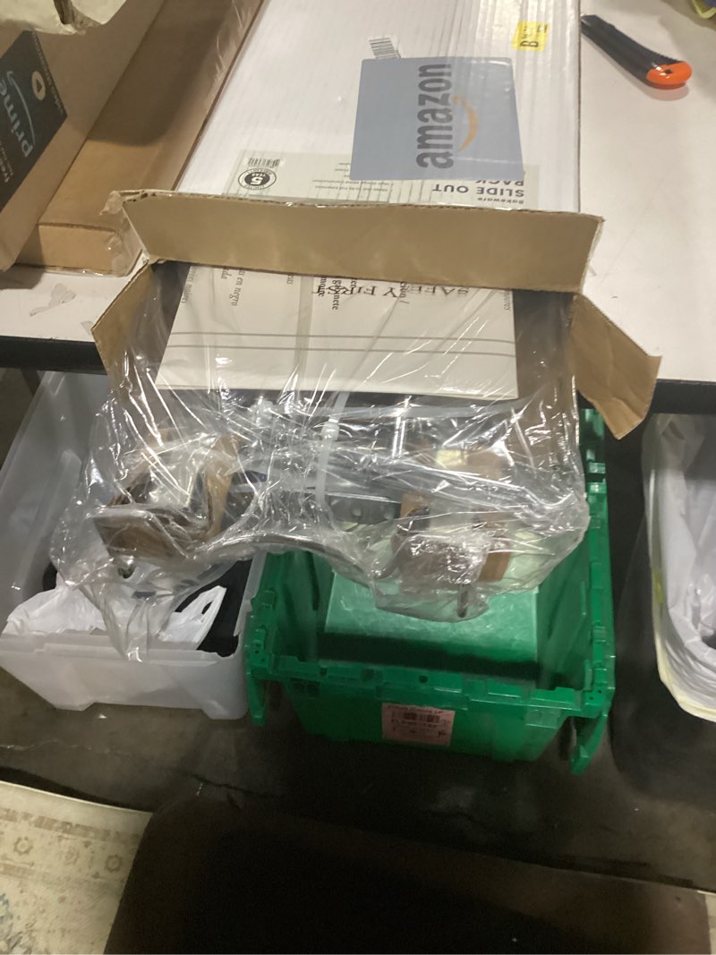 Condition photo showing Good Condition for holdn’ storage pull out organizer for bakeware, cutting board and trays, adjustable dividers - heavy duty, lifetime limited warranty - for narrow cabinet spaces, 8.5”w x 21”d x 11”h, chrome 8.5" w x 21" d