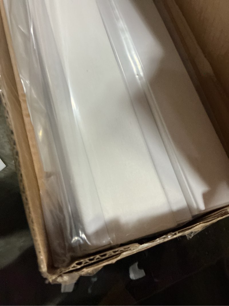 Condition photo showing New/Like New for Top Down Bottom Up Cellular Shades Cordless Honeycomb Blinds for Indoor Windows, for Windows Size (35" W × 48" H) Colour (White - Light Filtering) White - Light Filtering 35" W × 48" H