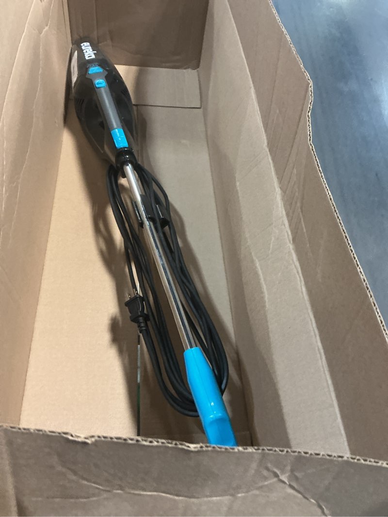 Condition photo showing As Is for eureka nes215 blaze 3-in-1 swivel, blue