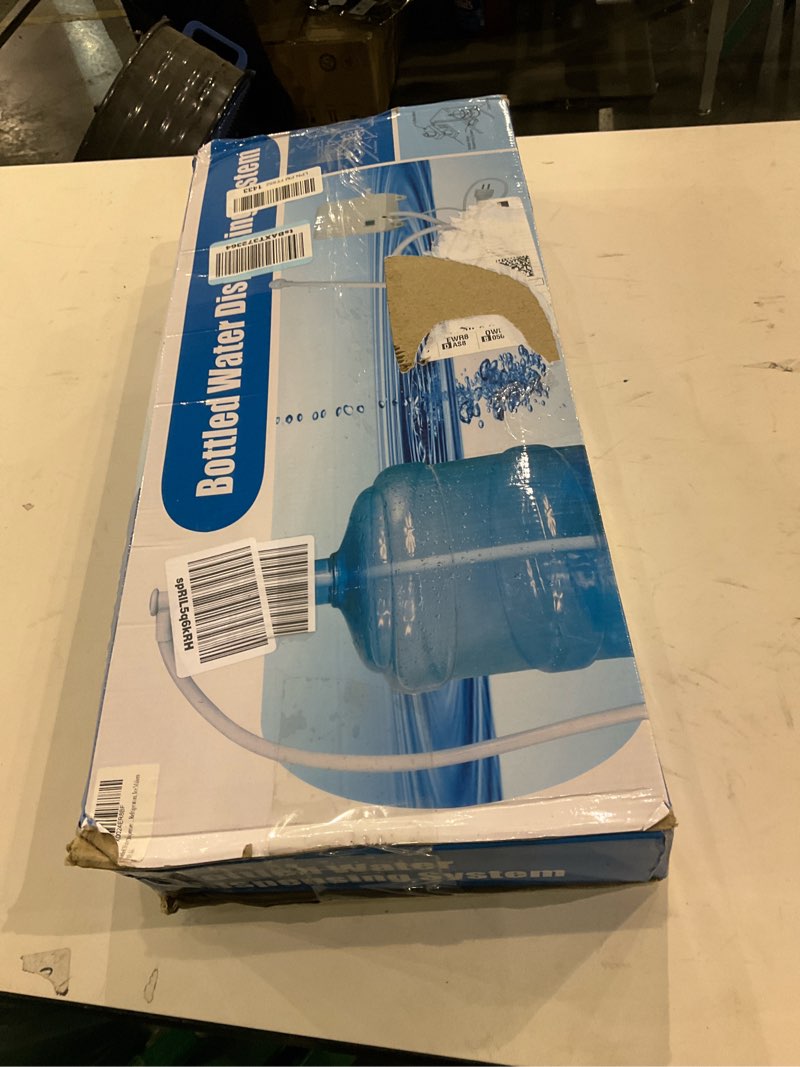 Condition photo showing As Is for Bottled Water Dispenser Pump System - 20ft 110V AC US Plug Water Dispensing Pump with Single Inlet - Compatible Use with Coffee/Tea Machines, Water Dispensers, Refrigerators, Ice Makers