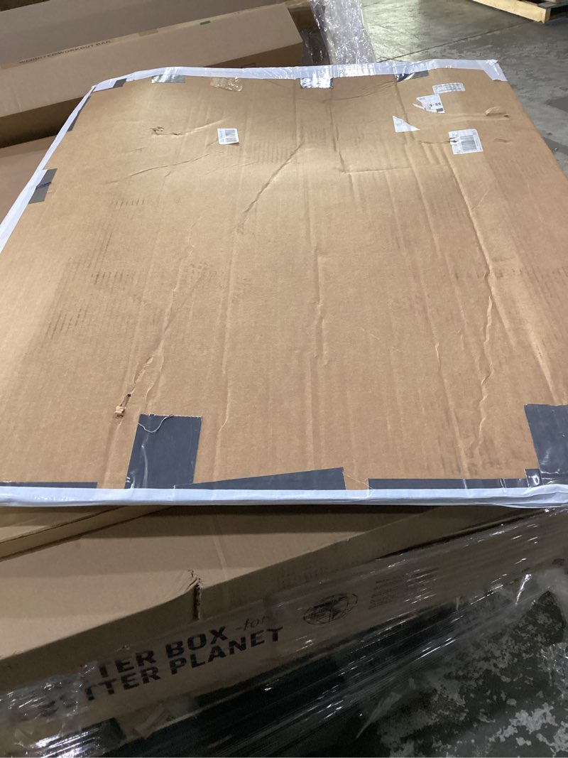 Condition photo showing Good Condition for Leinuosen Large Handle Bar for Walking Treadmill Pad Only with Phone Holder and Cup Holder Adjustable Handrail Height from 50 to 67 Inch Comfortable Grip Stainless Steel Frame Overbold Stable