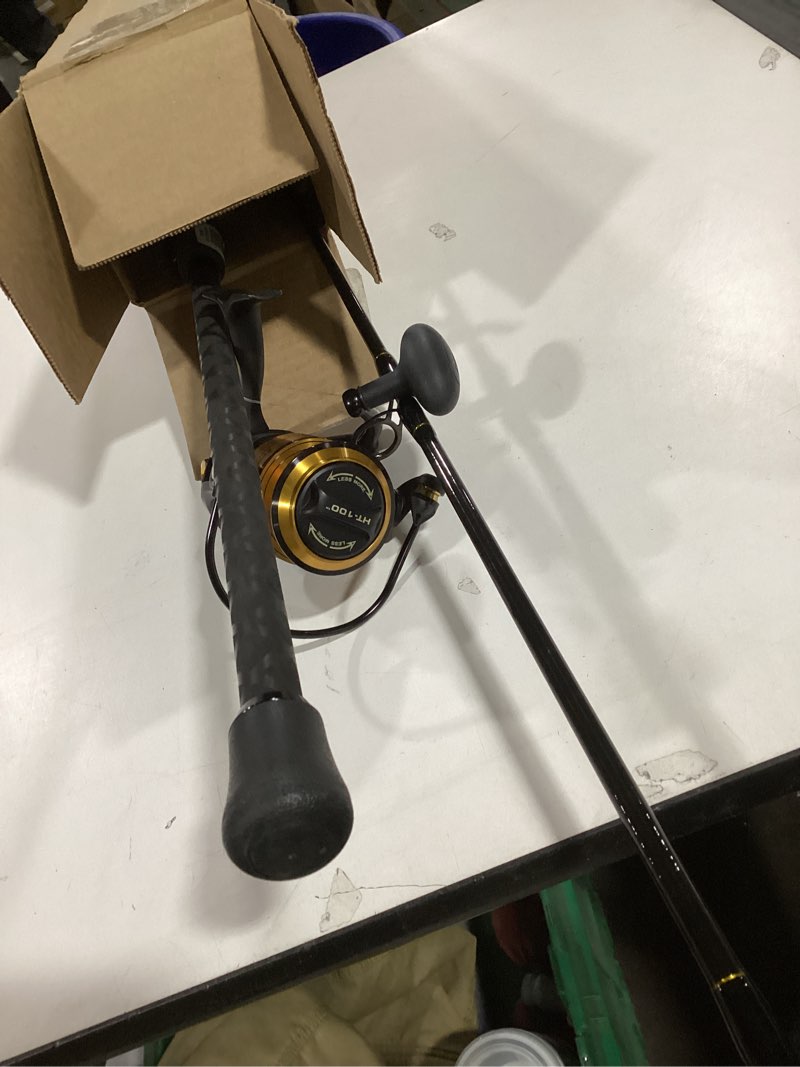 Condition photo showing Good Condition for PENN Spinfisher VII Spinning Reel and Fishing Rod Combo Ssvii - New Model 5500 Size Reel - 8' - Medium Heavy - 2pc