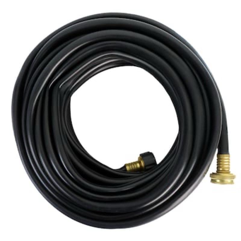 teknor apex soil soaker 3/8-in x 50-ft vinyl black coiled hose