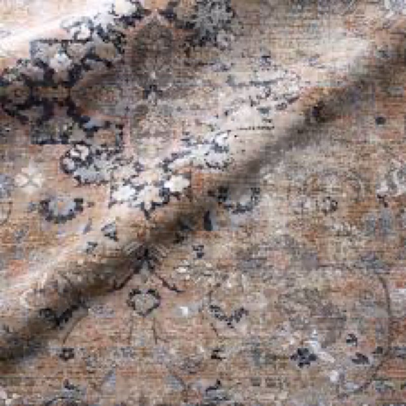 brown multi colored area rug
