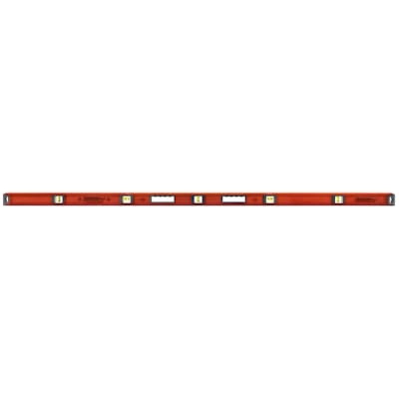 johnson level aluminum 78-in 5 vial magnetic i-beam level