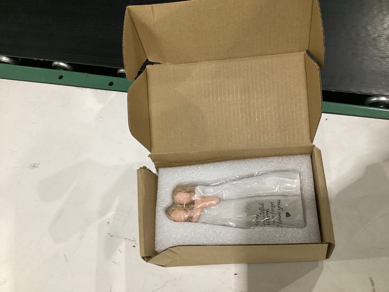 Condition photo showing Good Condition for mom birthday gifts from daughter, birthday gift for mom from daughter, valentines day gifts for moms, sculpted hand-painted figurine white