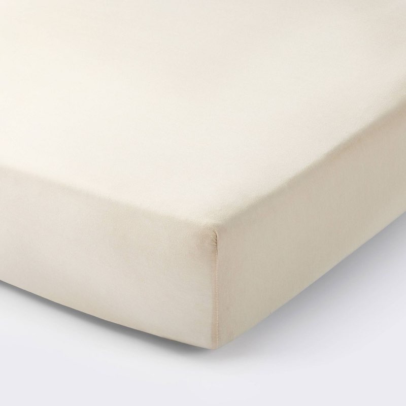 Polyester Rayon Fitted Crib Sheet - Cloud Island