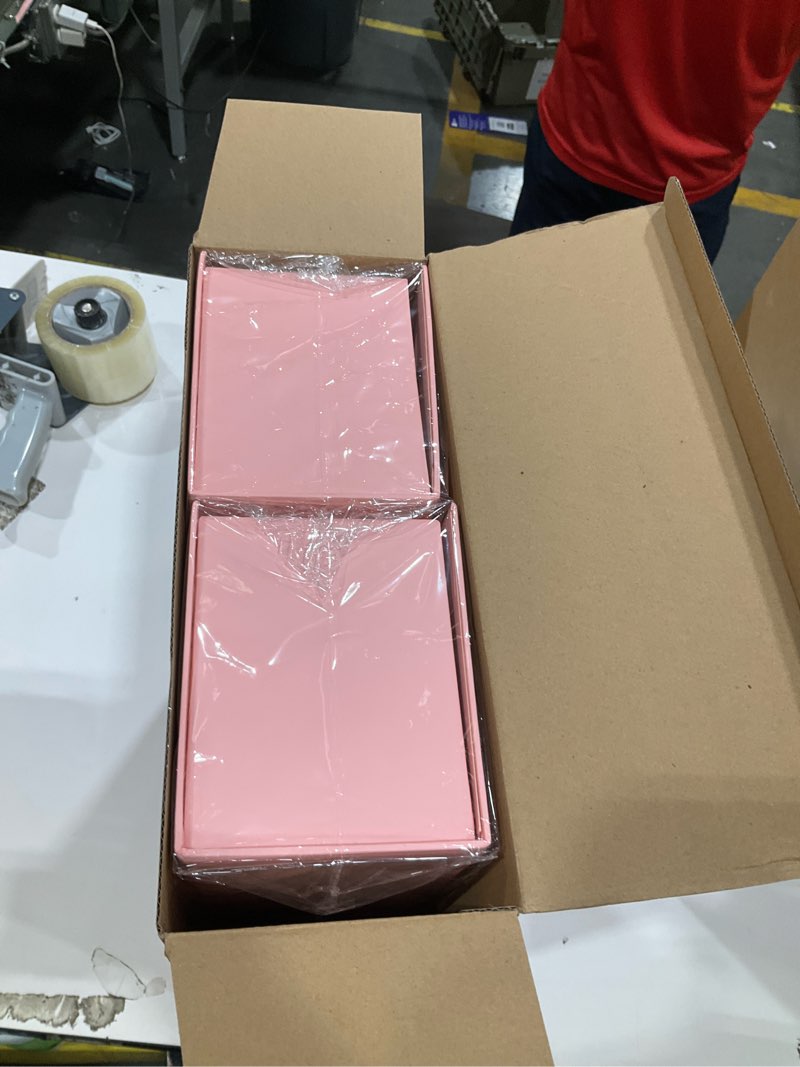 Condition photo showing New/Like New for gilprop 2 pack empty mom flower gift box for mother's day moms letter shaped empty bouquet box with 2 pcs 3d floral greeting card 24 3d butterfly 50 crystal pins for mother grandma(pink,mama) pink mama